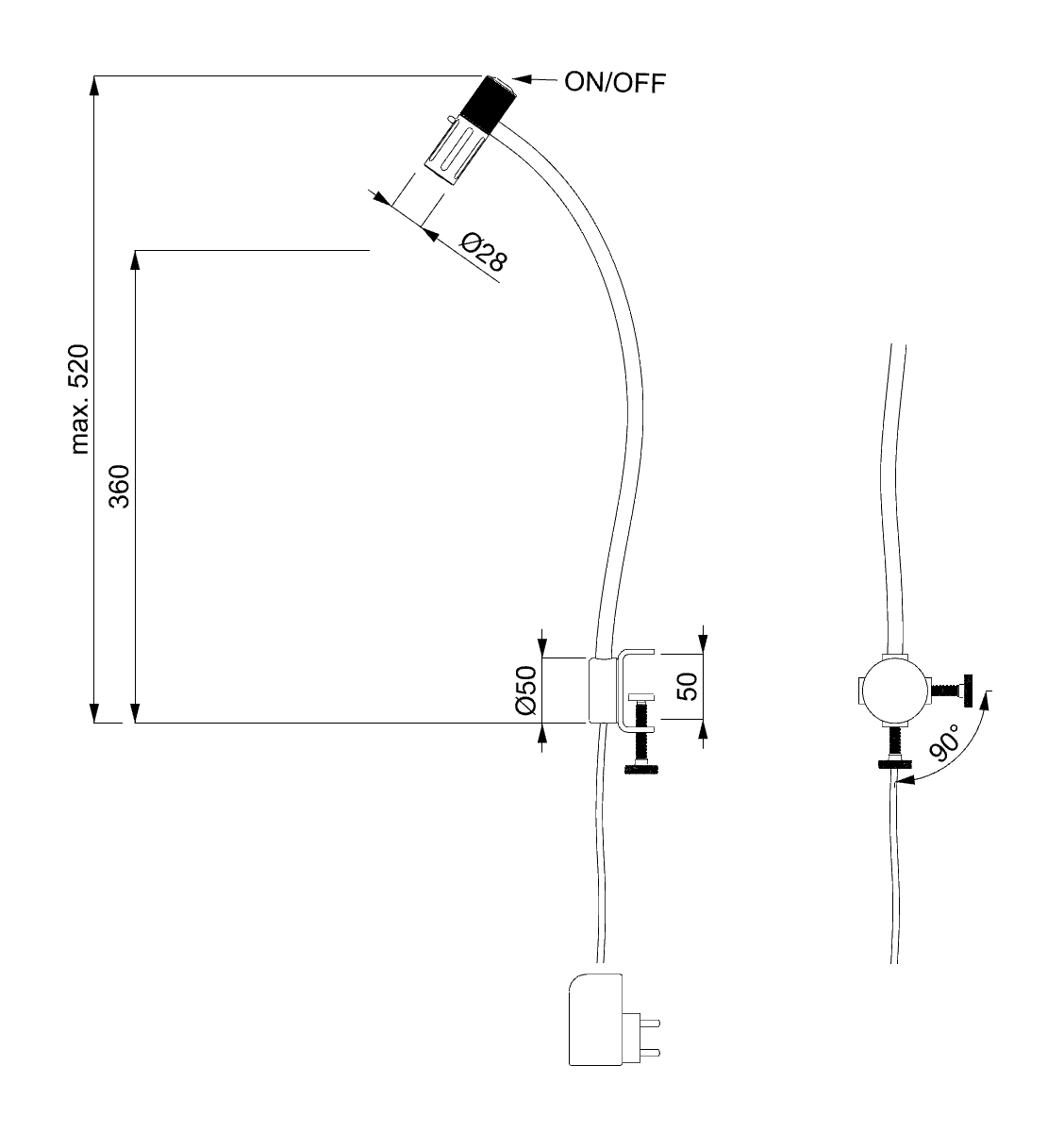 product dimensions
